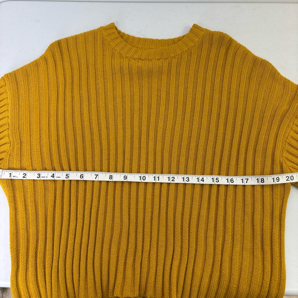 Mod Ref Goldenrod Ribbed Sweater - Picture 4 of 6
